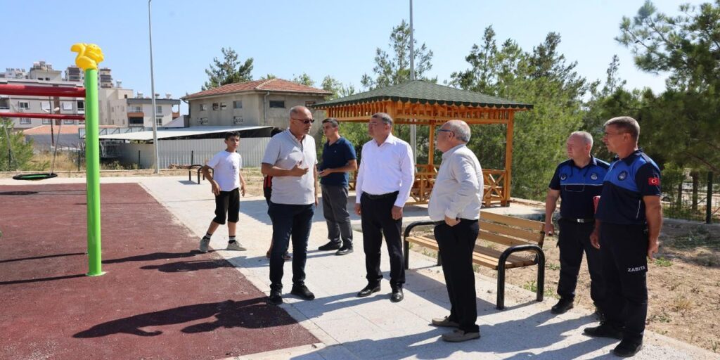 BASKAN TURGUT SARICALAR MESIRE ALANINI INCELEDI