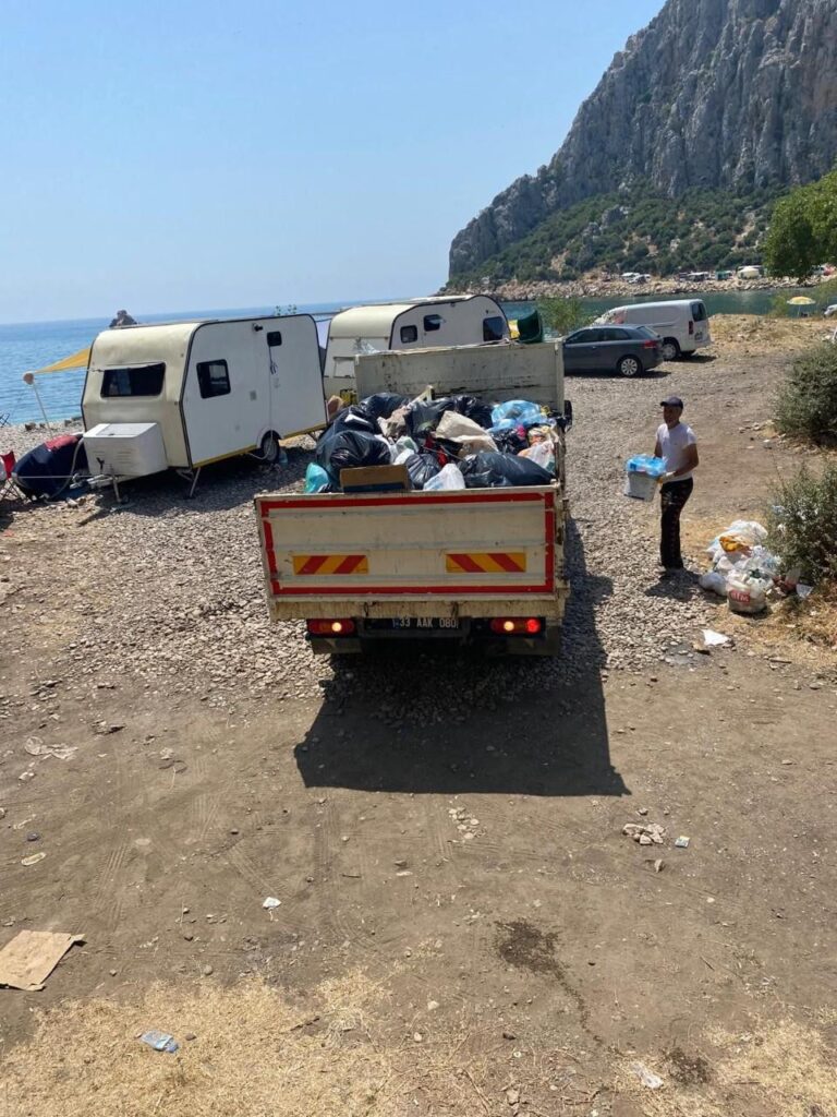 SILIFKE BELEDIYESINDEN KAPSAMLI SAHIL TEMIZLIGI