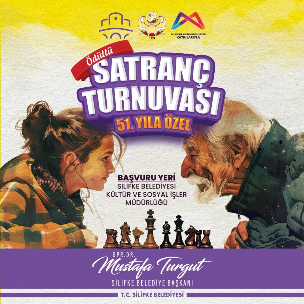 SILIFKE FESTIVALI SATRANC TURNUVASI BASLIYOR