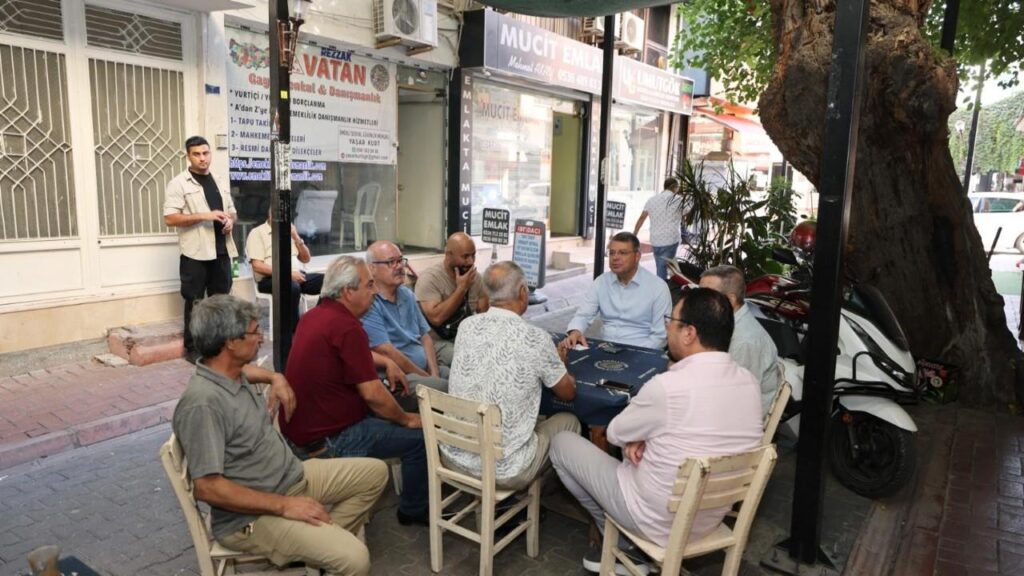 BASKAN TURGUTTAN ESNAF ZIYARETI