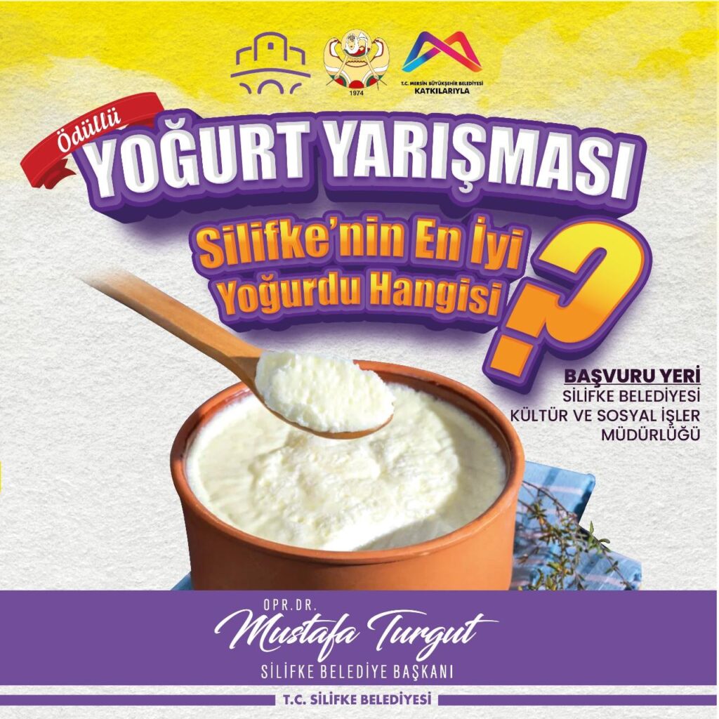SILIFKEDE YOGURT YARISMASI DUZENLENECEK