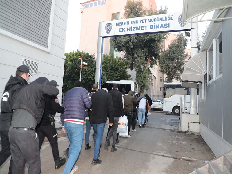 Mersin Merkezli Insan Ticareti Operasyonu