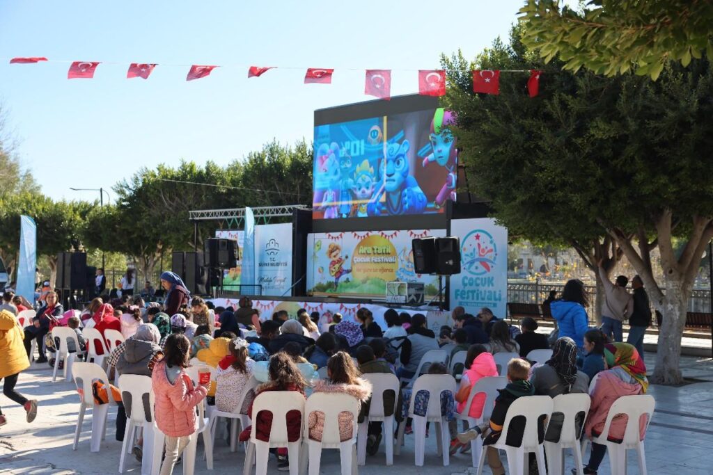 SILIFKE BELEDIYESINDEN SOMESTR ICIN COCUK FESTIVALI