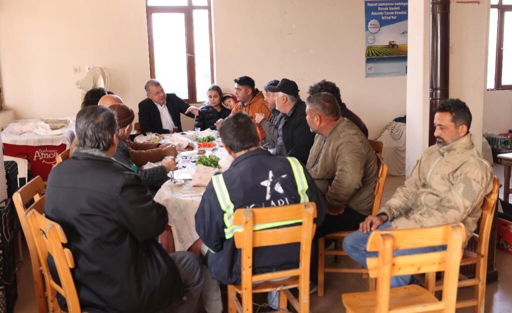 BASKAN TURGUT SOKUN MAHALLESINI ZIYARET ETTI