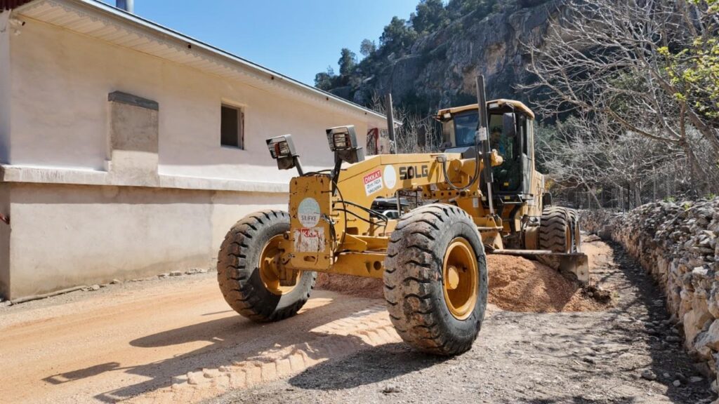 BUCAKLI MAHALLESINDE YOLLAR STABILIZE BAKIMDA