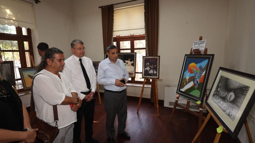 52 ULUSLARARASI SILIFKE MUZIK VE FOLKLOR FESTIVALI RESIM SERGISIYLE BASLADI