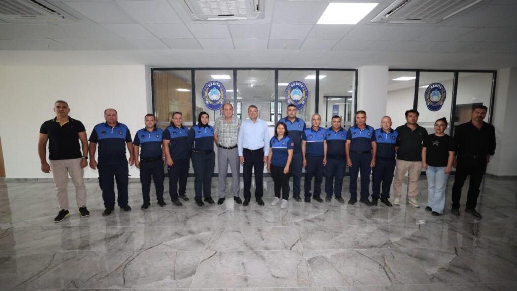 Silifke Belediye Baskani Mustafa Turguttan Zabita Haftasi Ziyareti