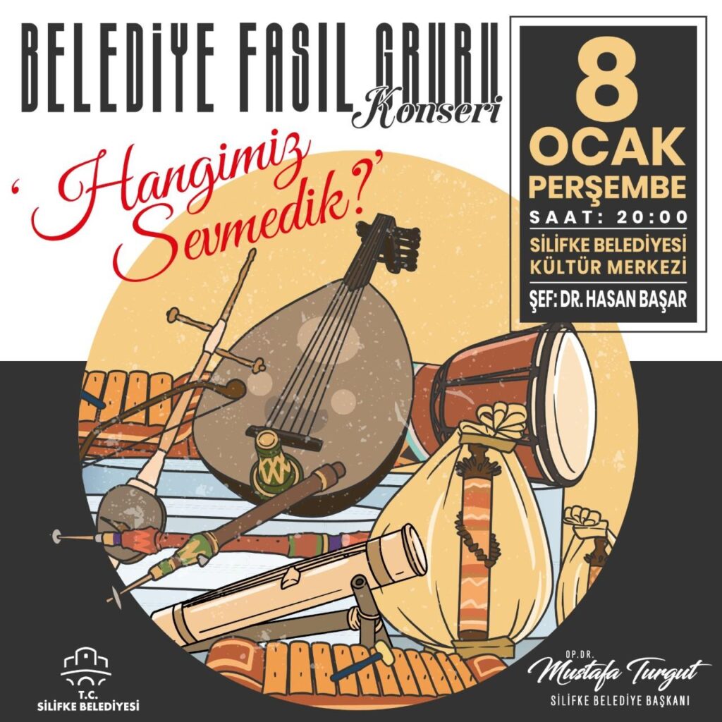 Silifke Belediyesinden Hangimiz Sevmedik Konserine Davet